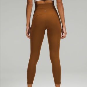 lululemon high rise power thru leggings